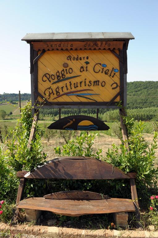 Agriturismo Podere Poggio Ai Cieli San Gimignano Zewnętrze zdjęcie